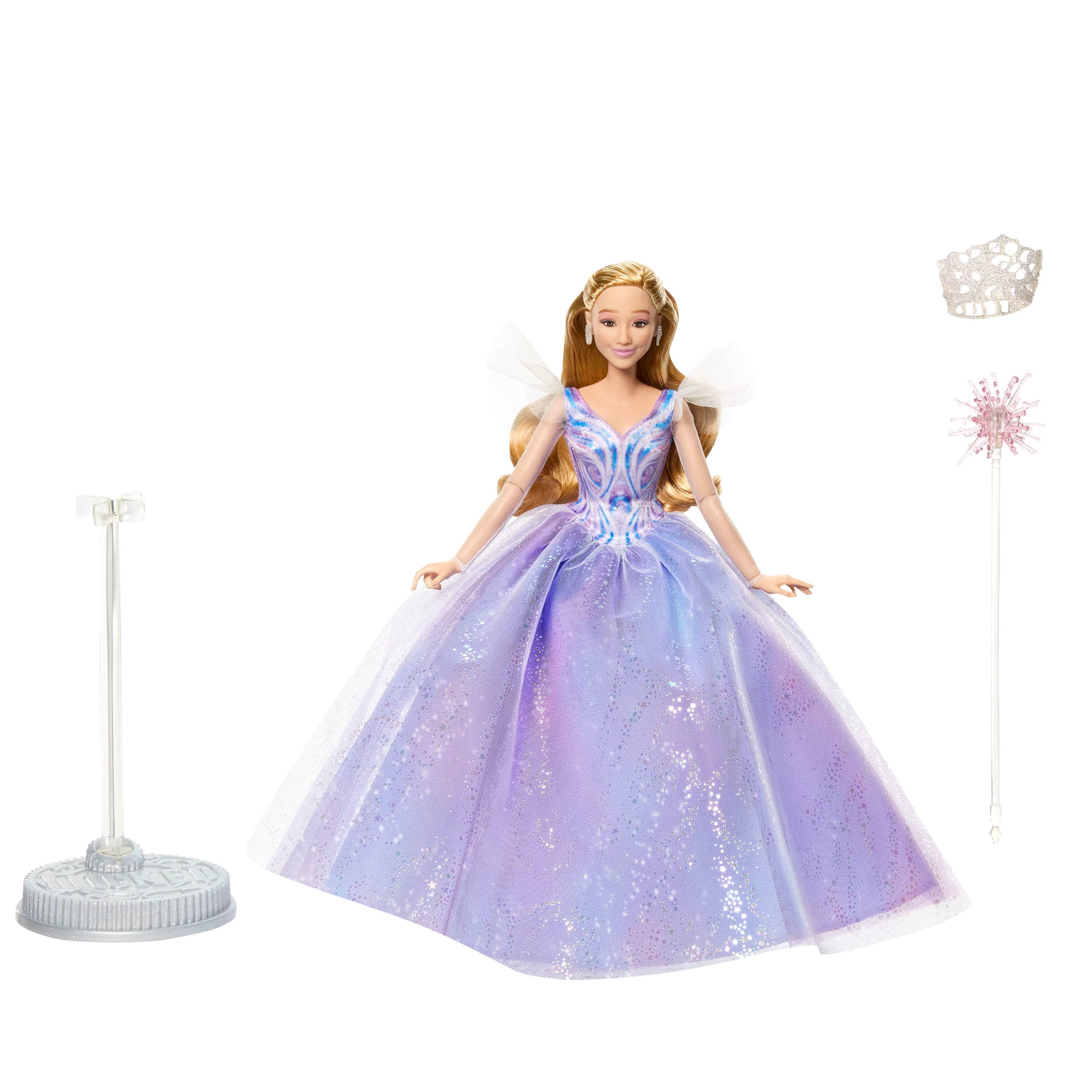 Universal Pictures' Wicked: For Good Deluxe Glinda Doll with Movie-Inspired Outfit & 3 Accessories