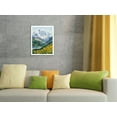thumbnail image 4 of Rise Up Mountain - From an Original Watercolor Painting by Robin Wethe Altman - Bamboo Fine Art 290gsm Paper Print (Unframed) 18x24in, 4 of 4