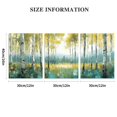 thumbnail image 3 of Stunning White Birch Forest Triptych Wall Art – Perfect Decor for Modern Homes, 3 of 6