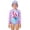 swimsuit 162#Light Purple, variant on ZXLBBD Girl Swimsuits Long Sleeve Swimsuit Floral Gradient Scale Print with Detachable Ruffle Skirt and Matching Swim Cap Casual Beah Swimming