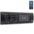 thumbnail image 1 of Pyle Bluetooth Marine Receiver Stereo - 12v Single DIN Style Boat In dash Radio Receiver System with Digital LCD, RCA, MP3, USB, SD, AM FM Radio - Remote Control, Wiring, 1 of 7
