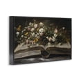 thumbnail image 2 of Stupell Industries Contemporary Antique Floral Open Book Black Framed Giclee Art, 30 x 20, by Jacky Ngan, 2 of 8