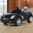 thumbnail image 3 of Costway BLACK MERCEDES BENZ SLS R/C MP3 KIDS RIDE ON CAR ELECTRIC BATTERY TOY, 3 of 10