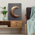 thumbnail image 5 of Sparkling Crescent Moon Canvas Print Wall Art for Living Room Bedroom Dining Room Office Hallway Home Decor, 5 of 8