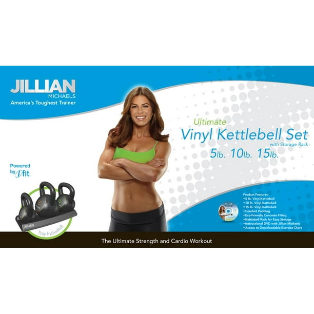 Jillian Michaels 3pc Kit (5, 10, 15 lbs) - Walmart.com