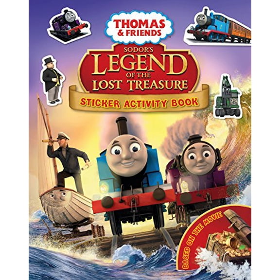Pre-Owned Thomas & Friends: Sodor's Legend of the Lost Treasure Movie Sticker Book, 9781405277471, 1405277475, Paperback, UK ed. edition