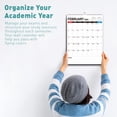 thumbnail image 4 of Godderr Wall Style Calendar 2024 Calendar Portable Calendar Book Portable Desk Calendars 17x12x2.5in, 4 of 6