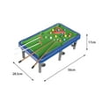 thumbnail image 5 of Almencla Pool Table Set Home Office Chalk, Triangle Rack Desktop Bowling Game Toy basic, 5 of 5