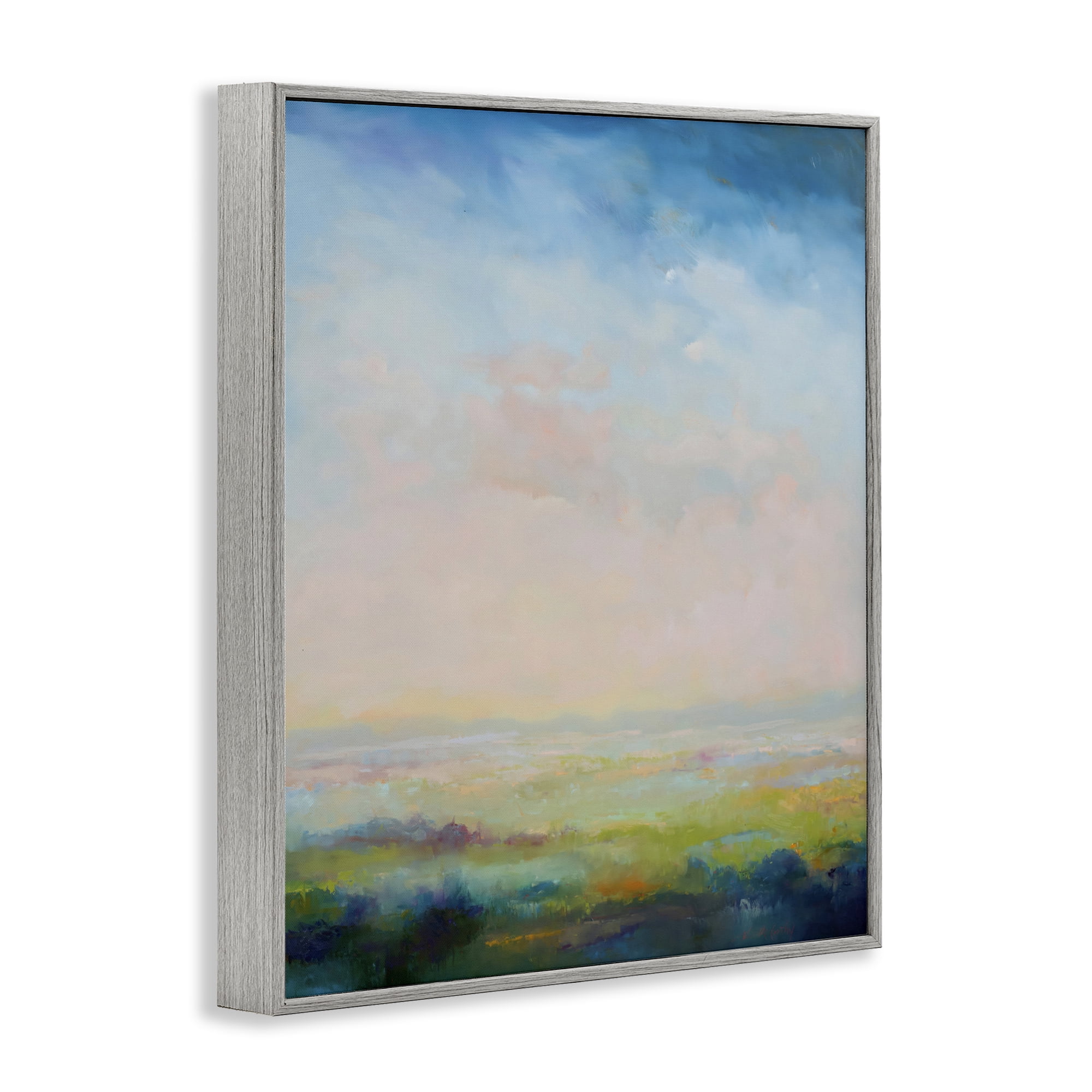 Stupell Industries Mystic Marsh Serenity Gray Framed Giclee Art, design by William McCarthy