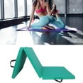 thumbnail image 5 of Three Fold Folding Exercise Mat Adult Yoga Pad for Pilates Gymnastics Training Green Oxford Cloth, 5 of 8