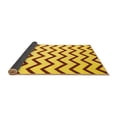 thumbnail image 2 of Ahgly Company Indoor Square Abstract Yellow Contemporary Area Rugs, 8' Square, 2 of 4