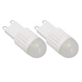 thumbnail image 4 of Bombilla LED G9, Bombillas De Base G9 2 Piezas 220 V 2 W 180 LM Alto Brillo Regulable Doble Pin Para Cocina, 4 of 7
