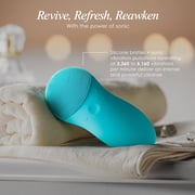 Project E Beauty CLEO+ Facial Cleansing Brush | Silicone Face Scrubber | Facial Brushes For Cleaning Exfoliating| Waterproof Face Massager Wash Brush