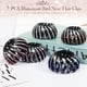 thumbnail image 3 of 5 pinzas para el pelo BRILLAR con forma de nido de pájaro elásticas 5 colores, 3 of 5