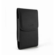 Vertical Leather Case Belt Clip Pouch Holster Sleeve for LG Phoenix 4