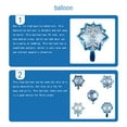 thumbnail image 3 of Balloons Birthday Decor Ornament Thicken Surface Home Decors Snowflake Shape Colorful Birthday Balloon 18 Inch Party Fitting Mini Snowflake, 3 of 6