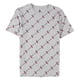 thumbnail image 1 of Skechers Mens Logo Print Graphic T-Shirt grayredblue XS, 1 of 2