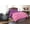 Pink/Purple, variant on Goose Down Alternative Reversible 3pc Comforter Set- Available In A Few Sizes And Colors , Full/Queen, Lilac/Purple