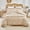 ZLJ02, variant on Grey Ruffle Duvet Cover Set Full Size, 3 Piece Boho Shabby Chic Bedding with 3 Layers Ruffles, Ultra Soft Washed Microfiber Comforter Cover with 2 Pillowcases, All Season Use
