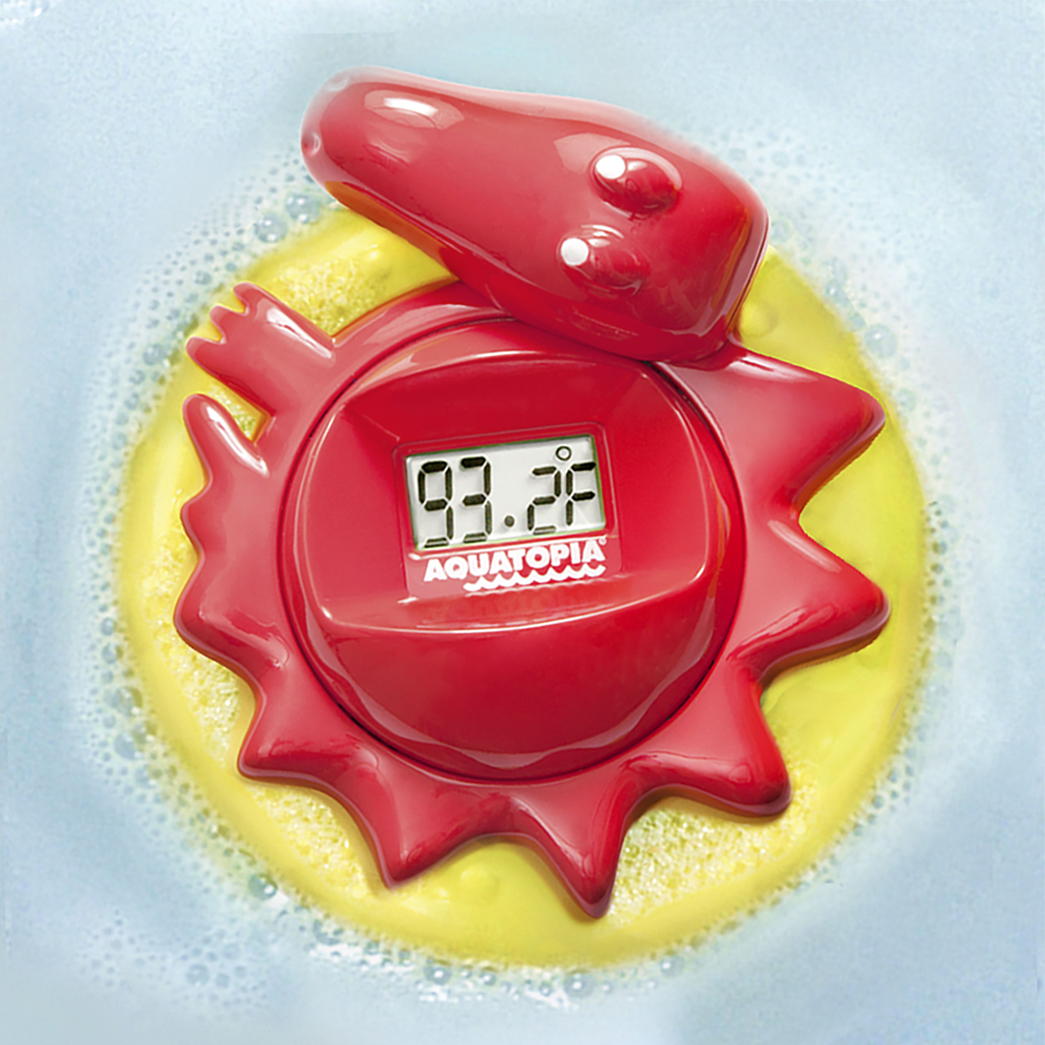 Aquatopia Safety Bath Thermometer with Digital Audible Alarm, Red - image 5 of 6