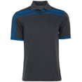 thumbnail image 3 of Holloway Sportswear L Charge Polo Carbon/Royal 222487, 3 of 4