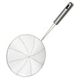 thumbnail image 1 of Bearachild Colador de araña sólido Skimmer Cucharón Utensilios de cocina de acero inoxidable Herramienta Papas fritas Utensilio para freír pescado Cocina y Comedor Plata #dieciséis Bearachild JJ17828-03B, 1 of 6