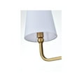 thumbnail image 4 of Living District Senna 16 inch Wall Sconce in Satin Gold, 4 of 7