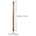 thumbnail image 2 of Shisuyan 1 Pc Introductory Wooden Flute Portable Flute Chinese Flute for Beginner (F Key), 2 of 8