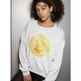 thumbnail image 2 of Crypto Coin Sweatshirt Women -SPIdeals Designs, Female XX-Large, 2 of 4