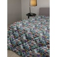thumbnail image 2 of Mid Century Down Alternative Comforter, Mosaic of Various Shapes and Colors Modern Style Complex and Grid, Microfiber Quilt for All Season, 5 Sizes, Multicolor, by Ambesonne, 2 of 3