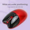 thumbnail image 4 of Wireless Mouse, BT 5.1 & 2.4GHz Dual Mode Silent Ergonomic Mouse, 3 Adjustable DPI, with Auto Sleep Mode, for PC Laptop Tablet, 4 of 7