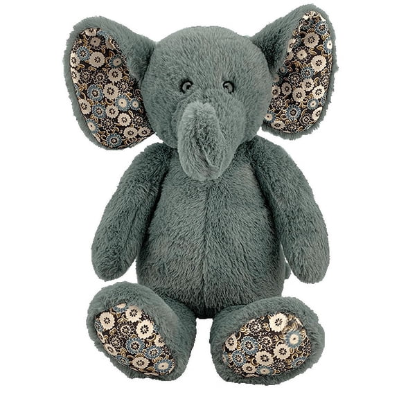 Forget Me Not Elephant Plush Stuffed Animal 16 inch Soft Toy with Big Ears Collectible