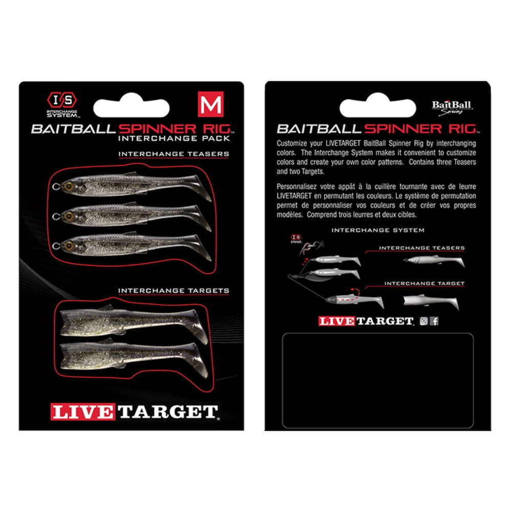 LiveTarget Lures BaitBall Spinner Rig