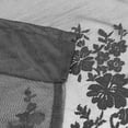 thumbnail image 4 of Cenefa de encaje Floral para ventana, cortina bordada semitransparente para cocina, hermosa decoración de ventana para comedor, 1 Uds., 4 of 5