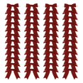 thumbnail image 2 of Meseey 50 Pzas Lazos de Cinta Grosgrain a Cuadros Rojos y Negros de 7.5 cm, 2 of 8