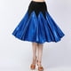 thumbnail image 3 of Faldas de baile de salón para mujer, ideales para practicar vals, chachachá y fiestas de tango moderno. Azul, 3 of 7