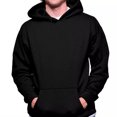 thumbnail image 1 of Blusa de sudadera con capucha negra de alta calidad Deng Xun unisex, 1 of 1