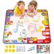 thumbnail image 1 of Water Doodle Mat, Kids Large Coloring Mat, Mess Free Drawing Mat con colores de neón, juguete educativo para niños de 3 4 5 6 años, niños pequeños, niños, niñas kaili Sencillez, 1 of 5
