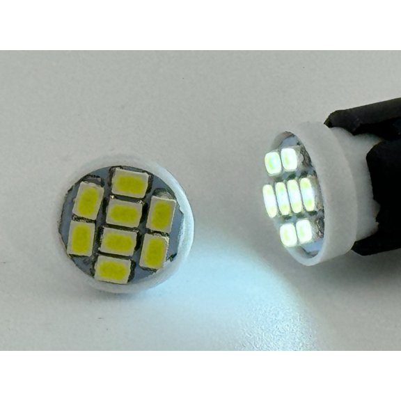 Rebaydo 2pcs T10 159 LED Bulb 6 Volt AC or DC Map Dome Accessory Light (Color:White 6000K;)