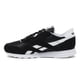 thumbnail image 3 of Zapatillas Reebok Classic Nylon para mujer casuales negras y blancas 6.5, 3 of 6