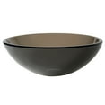 thumbnail image 2 of Kraus GV-103-14 Brown Clear 14 inch Glass sink, 2 of 5