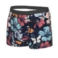 thumbnail image 2 of Balery Flowers ad Butterflies Men's Boxer Briefs, Soft and Breathable Cotton Underwear with nylon Waistband-XX-Large, 2 of 9