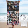 thumbnail image 1 of Toalla de playa Law And Order, suave, de secado rápido, resistente a la arena, para piscina, yoga, gimnasio, camping, toallas de baño ligeras, regalo para niños, niñas, niños y adultos, 31,5 x 63, 1 of 8