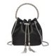 thumbnail image 4 of Bolsa de hombro con diamantes de imitación para mujer cadena de embrague de noche bandolera tipo cubo JShteea Para Estrenar, 4 of 8