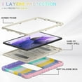 thumbnail image 5 of Étui de Protection en Silicone pour Samsung Galaxy Tabs7+/Tabs7fe/Tabs8+3 Couches, 5 of 5