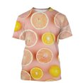 thumbnail image 1 of Mode Été Personnalité Amusant T-Shirts Graphiques Citron pour Hommes Décontracté harajuku Tendance Imprimé Col Rond Manches Courtes Mode Urbaine Tops, 1 of 5