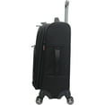 thumbnail image 2 of Pathfinder Presidential Designer Luggage Collection - Expandable 29 Inch Softside Bag - Durable Large Lightweight Checked Suitcase with 8-Rolling Spinner Wheels (Black), 2 of 4