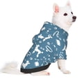 thumbnail image 2 of Honeii Poodle Dog Print Small Dog Hoodies Pet Hooded Sweatshirts Fall Winter Puppy Cat Sweaters Warm Clothes for Small Dogs Outfits Costume-X-Small, 2 of 7