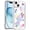 Pastel Hearts with Butterflies, variant on XPM for iPhone 15 (6.1") Phone Case, Beautiful TPU Design, Slim Shockproof Soft Cover for Women and Girls, Stylish Protective Cover for iPhone 15 (White Daisies with Yellow Smiley Faces)