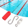 thumbnail image 4 of Gancho de Cuerda de Carril, Línea de Carril Segura S Hook S Hanger Corrosion Resistente A Acero inoxidable 304 para Piscina para Interiores, 4 of 7